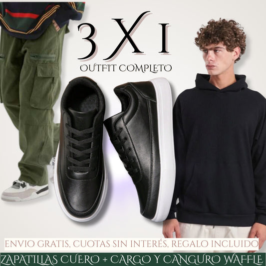 3 x 1: Outfit completo. Zapatillas / Buzo + PANTALON DE REGALO